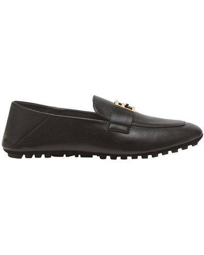 Fendi Baguette Loafers - Black