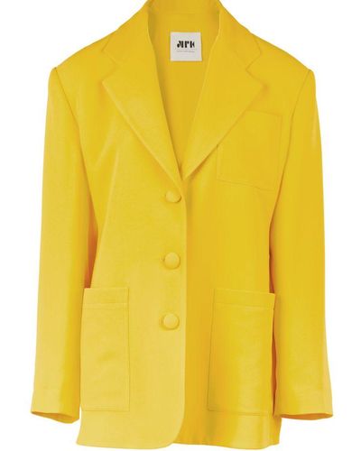 Maison Rabih Kayrouz Crepe Jacket - Yellow
