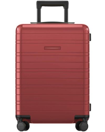 Horizn Studios H5 Essential Glossy Cabine Luggage (35L) - Red