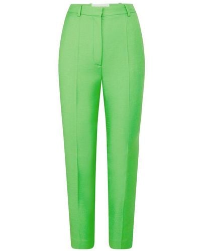 Alexander McQueen High-Waist Pants - Green