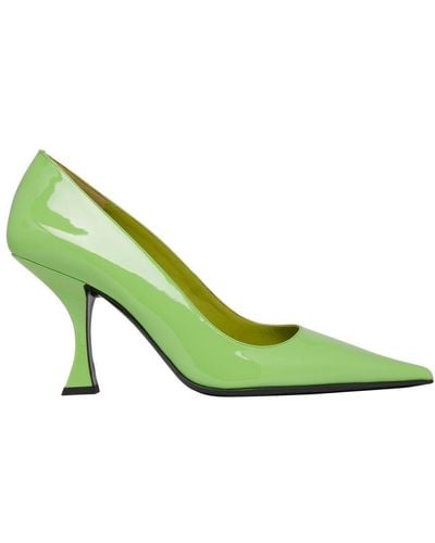 BY FAR Viva Court Shoes - Green
