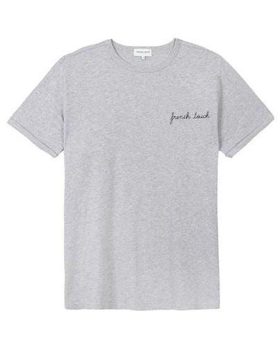 Maison Labiche "french Touch" Poitou T-shirt - Gray