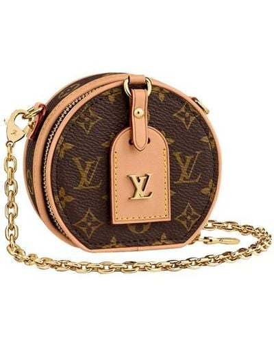 Trendy Louis Vuitton Women'S Gold Monogram Print Handbag Pendant