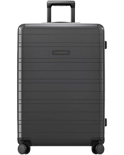 Horizn Studios H7 Essential Glossy Check-In Luggage (90L) - Black