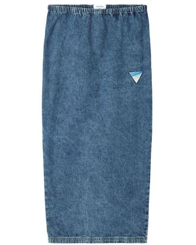 American Vintage Skirt Astury - Blue