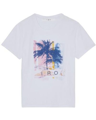 IRO Amelo Printed T-shirt - White