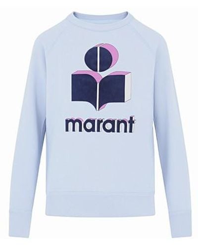 Isabel Marant Milly Round Neck Sweater - Blue