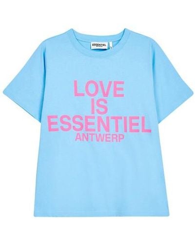 Essentiel Antwerp Dalhas T-shirt - Blue