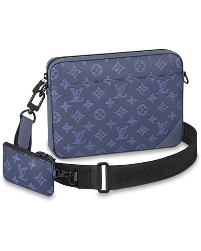 Louis Vuitton Duo Messenger Tasche - Blau