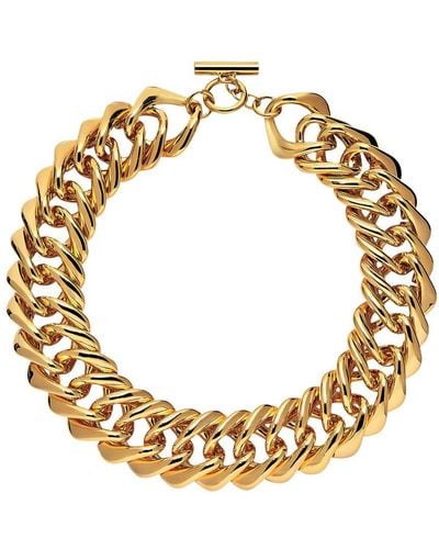 Balenciaga Link Necklace - Metallic