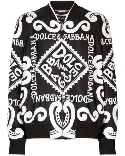 Dolce & Gabbana Jackets > bomber jackets - Noir