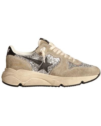 Golden Goose Running Sole Trainers - Natural