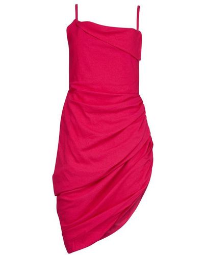 Jacquemus Saudade Mini Dress - Red