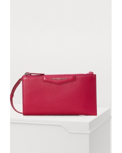 Givenchy Pochette porté croisée Antigona - Rouge