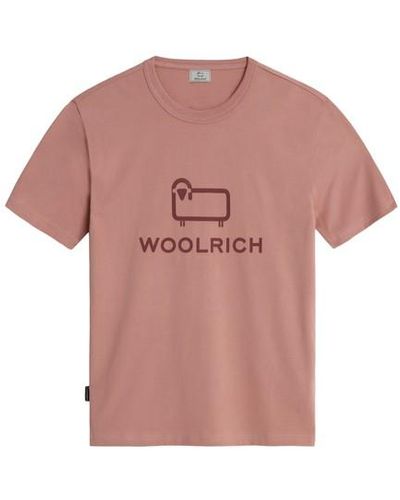 Woolrich Macro Logo Tee - Multicolour