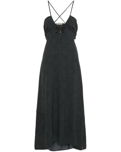 Sessun Alina Long Dress - Black