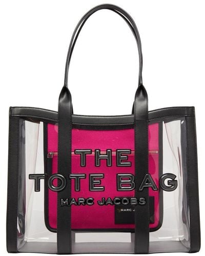 Marc Jacobs The Clear Large Tote Bag - Pink