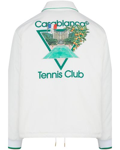 Casablancabrand Tennis Club Icon Coach Jacket - Multicolour