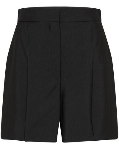 Alexander McQueen Woolen Shorts - Black