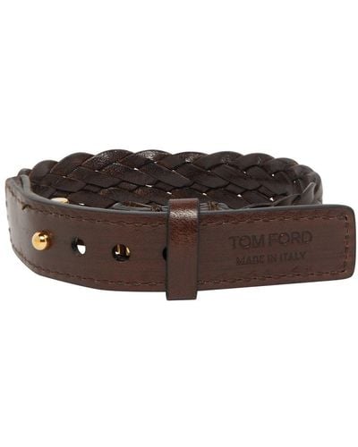 Tom Ford T Bracelet - Brown