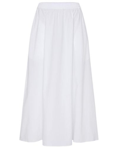 Matteau Relaxed Everyday Skirt - White