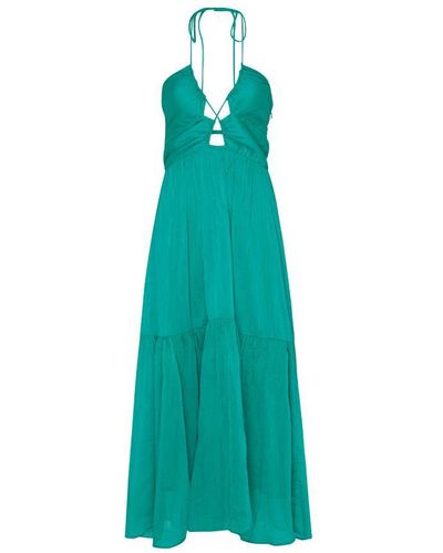 Isabel Marant Birona Midi Dress - Green