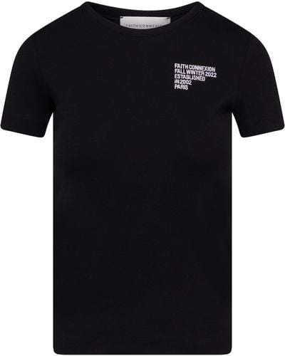 Faith Connexion T-shirt - Noir