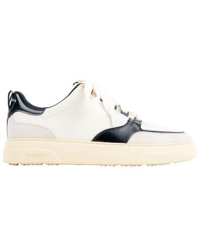 Bobbies Thanassi Low Top Trainers - White