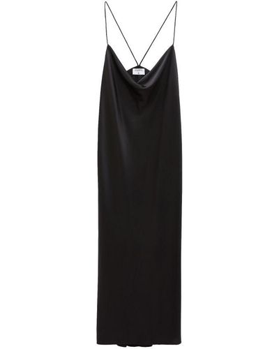 Filippa K Draped Slip Dress - Black