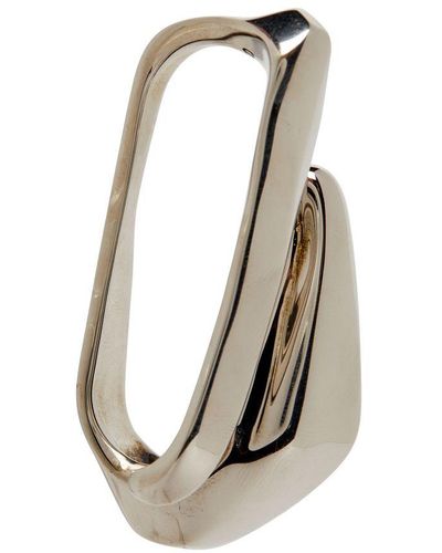 Alexander McQueen Gaze Ring - Metallic