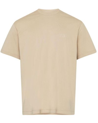 Y-3 Short-sleeved T-shirt - Natural