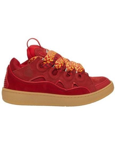 Lanvin Sneakers Curb - Rouge