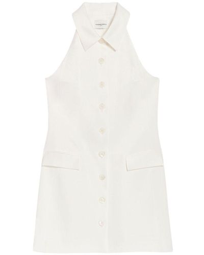 Claudie Pierlot Shortsatin Dress - White