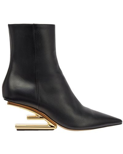 Fendi First Ankle Boots - Black