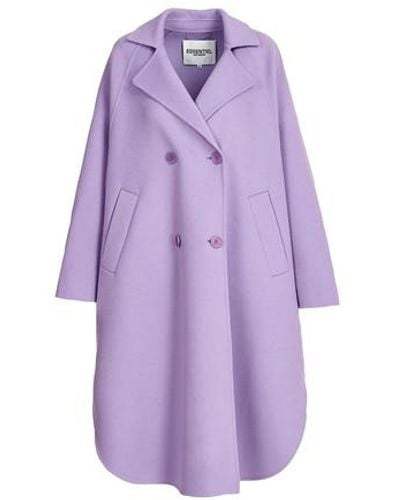 Essentiel Antwerp Eco Coat - Purple