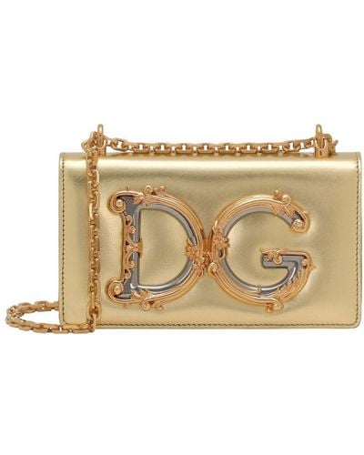 Dolce & Gabbana Dg Girls Phone Bag - Metallic
