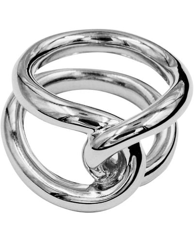 LIE STUDIO The Agnes Ring - Metallic