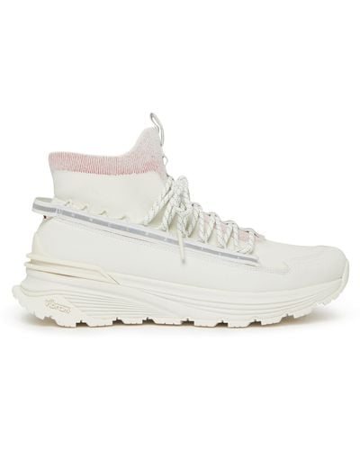 Moncler Sneakers montantes Monte runner - Blanc