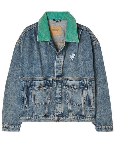 American Vintage Jacket Joybird - Blue