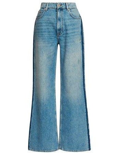 Essentiel Antwerp Deka Wide-leg Jeans - Blue