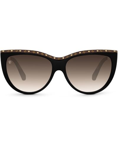 Louis Vuitton Lunettes de soleil La Boum en toile - Marron