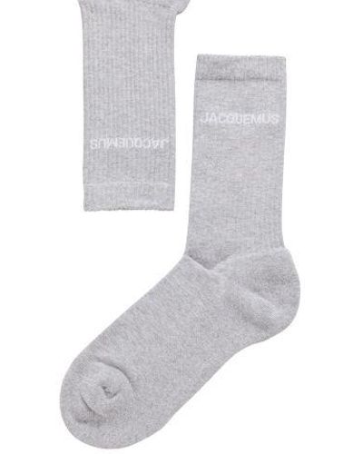 Jacquemus Socks - Grey