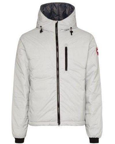 Canada Goose Hooded Feather-down Padded Jacket - White