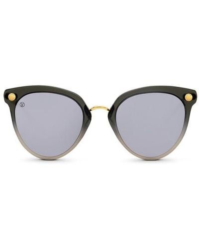 Louis Vuitton Women's Sunglasses 57 18 Black Z0330U Gray Lens Free Shipping