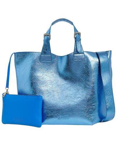 Essentiel Antwerp Fanny Shopper Bag - Blue