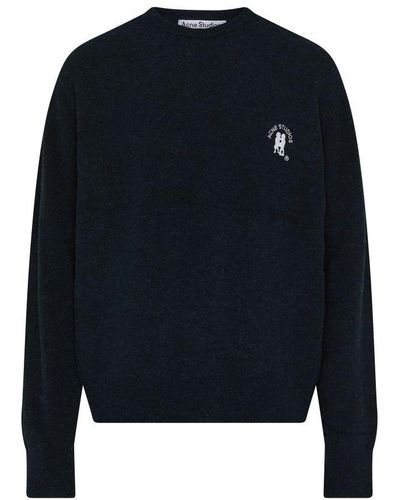 Acne Studios Round-neck Sweater - Blue