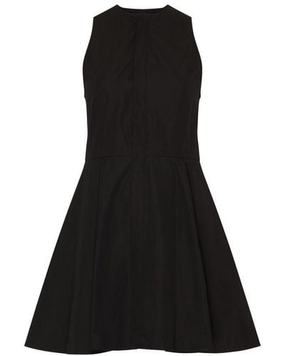 Ami Paris Short Dress Hidden Tab - Black
