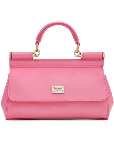 Dolce & Gabbana Kleine Handtasche Sicily - Pink