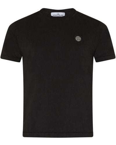 Stone Island Short-Sleeved T-Shirt - Black