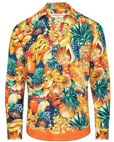 Orlebar Brown Ridley Club Tropicana Shirt - Multicolour